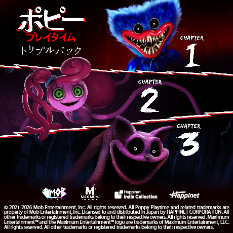 25:ポピープレイタイム トリプルパック
